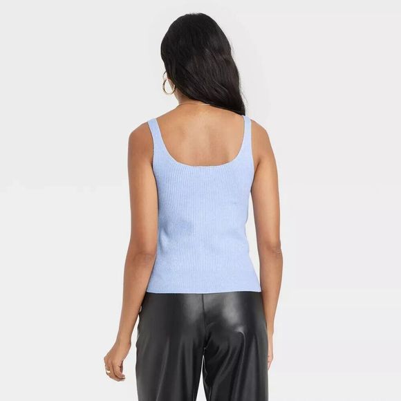 Women's Fine Gauge Sweater Tank - A New Day XL - Picture 3 of 3